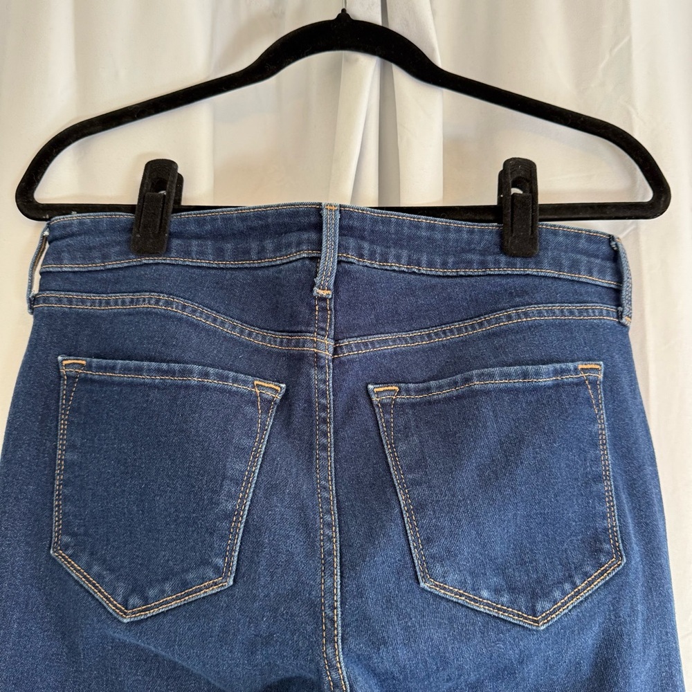 Old Navy Mid Rise Bootcut Jeans Blue Stretch Women’s 8 Regular - Picture 5 of 6